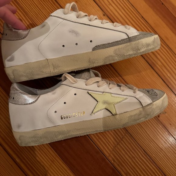 BRAND NEW UNWORN Size 38 Golden Goose Sneakers with Box - Picture 8 of 9